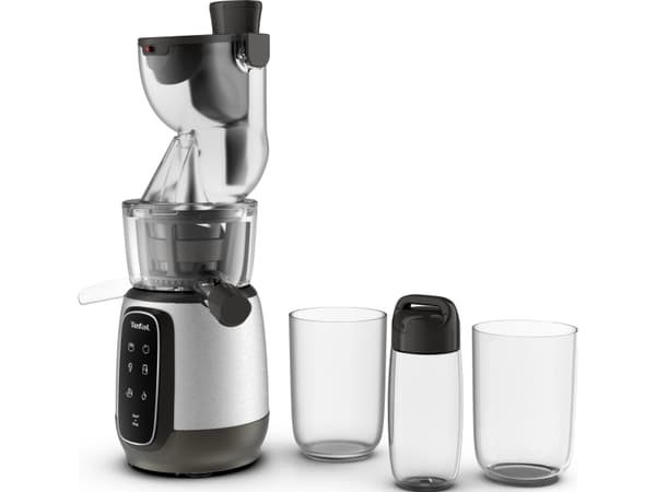 Tefal Ultra Juice Digit ZC605D38 - Juicemaskin - 200 W - sølv/svart