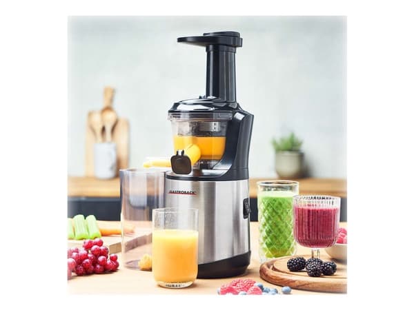 Gastroback Slow Juicer Advanced Vital - Råsaftcentrifug - 150 W