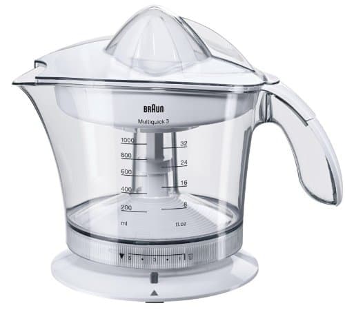 Braun Multiquick 3 MPZ 9 - Citruspress - 1 liter - 20 W - vit