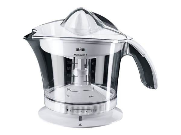 Braun Multiquick 3 MPZ 9 - Citruspress - 1 liter - 20 W - vit