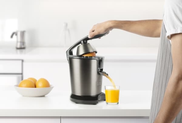 Black & Decker BXCJ350E citruspresser og juicemaskine Frugtpresser 350 W Sort, Rustfrit stål