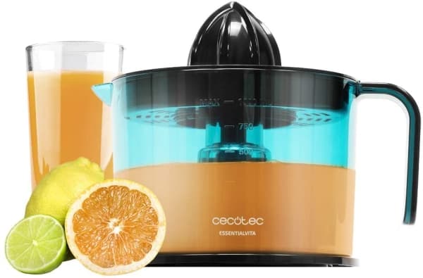 Cecotec 04148, Håndpresse, Sort, 1 l, Soft (myk), Skyv nedover, 40 W