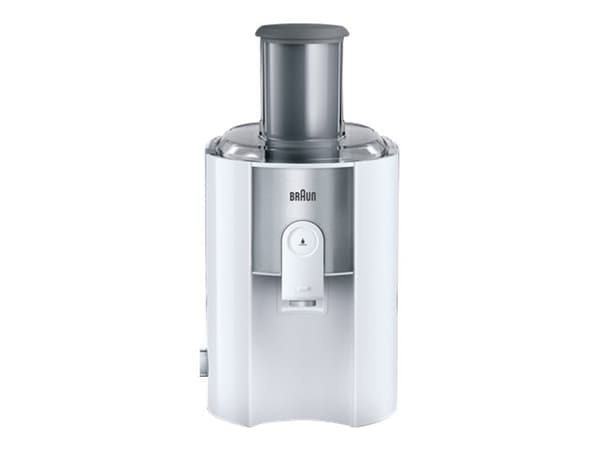 Braun J 500 WH Juicepress 900 W Rostfritt stål, Vit