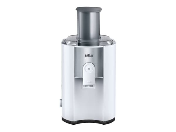 Braun J 500 WH Juicepress 900 W Rostfritt stål, Vit