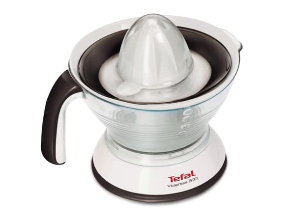 Tefal Vitapress ZP3001, Grå, Hvit, 0,6 l, Plast, Plast, 25 W, 4 stykker