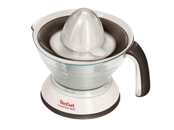 Tefal Vitapress ZP3001, Grå, Hvit, 0,6 l, Plast, Plast, 25 W, 4 stykker