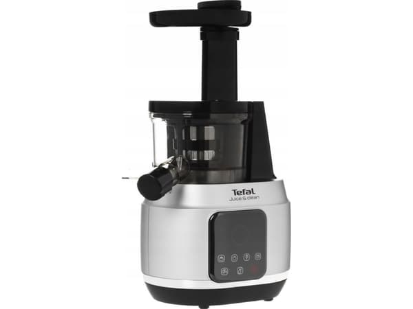 Tefal Juice & Clean ZC420E38 - Råsaftcentrifug - 150 W - silver/svart