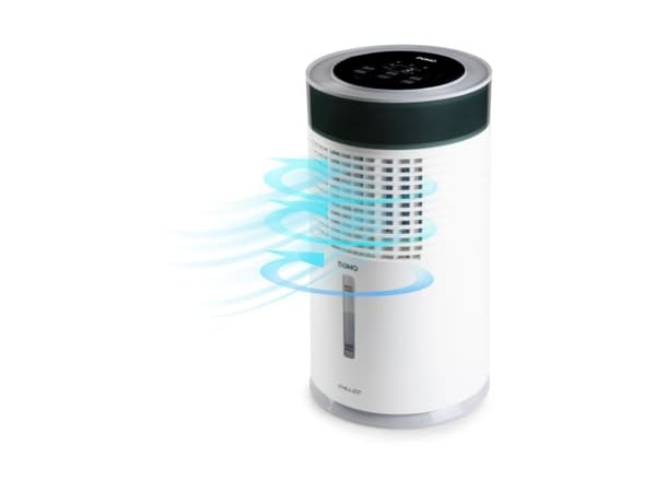 Luftkjøler Chillizz Luftkjøler 9,6 B O x H 204 mm 380 Hvit Svart Timer (DO159A)