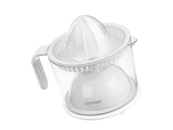 Concept CE3540, Juicesentrifuge, Hvit, 1 l, 1 m, 75 dB, Skyv nedover