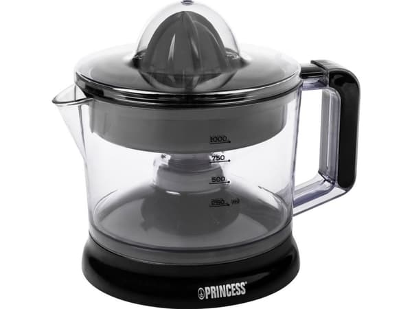 Princess 201004, Svart, Transparent, 1 l, 1 m, Plast, Kina, 25 W