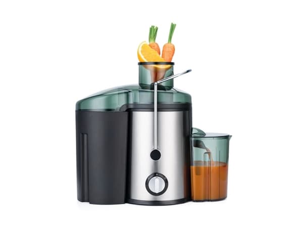 Wilfa Squeezy, Juicecentrifug, Svart, Rostfritt stål, 1,5 l, 0,5 l, 1,2 m, 85 dB