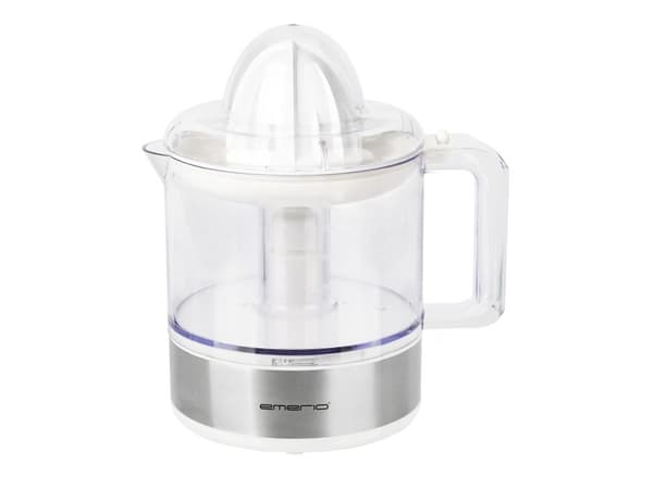 Emerio CP-131451, Handdriven juicepress, Vit, 0,8 l, 1 m, 30 W, 536 mm