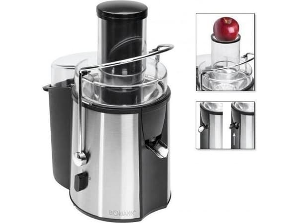 Bomann AE 1917 CB, Rustfritt stål, 2 l, 7,5 cm, Rustfritt stål, 1000 W, 230 V