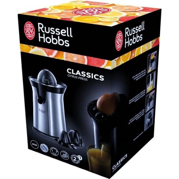 RUSSELL HOBBS Classics 22760-56 Elektrisk juicer - Rostfritt stål