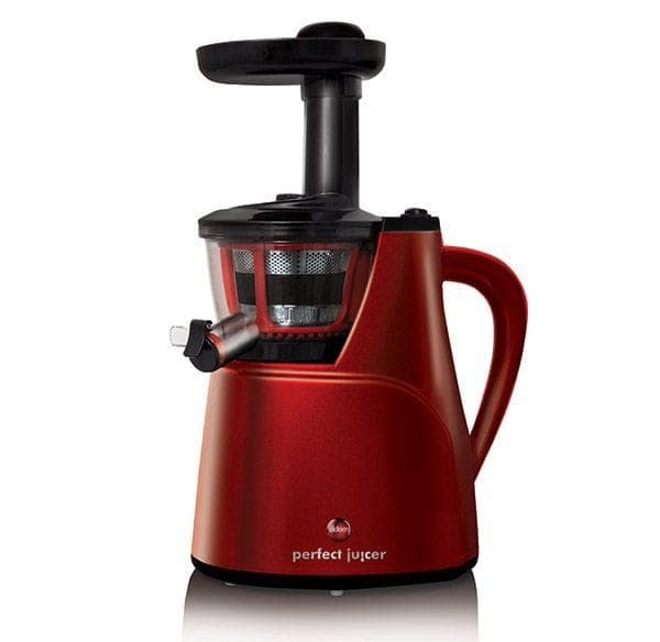 Låg Hastighet Juicer Eldom PJ600 Red + Free Bok
