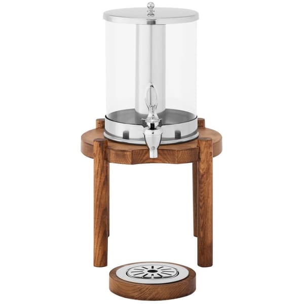 Royal Catering Juicedispenser - 7 L - Kylsystem - Ljust träställ