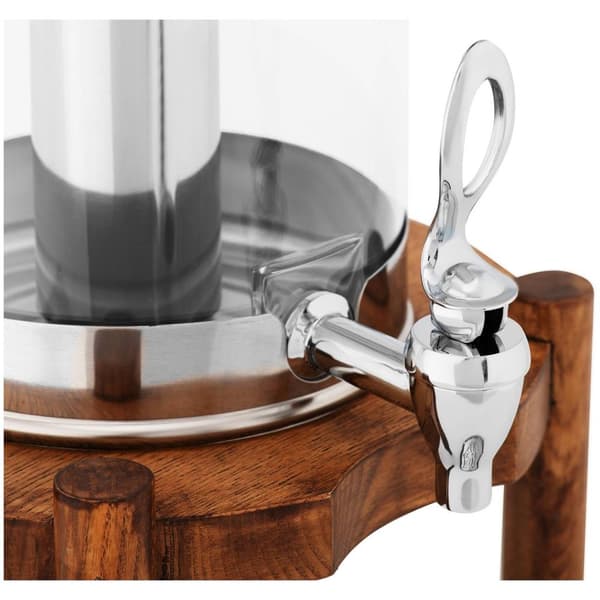 Royal Catering Juicedispenser - 7 L - Kylsystem - Ljust träställ