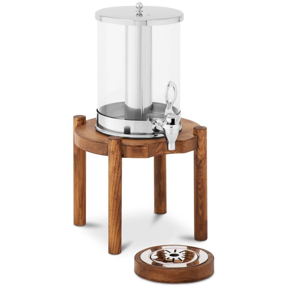 Royal Catering Juicedispenser - 7 L - Kylsystem - Ljust träställ
