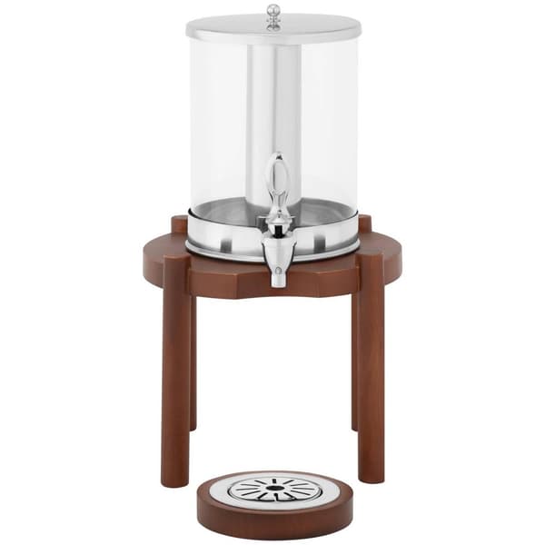 Royal Catering Juicedispenser - 7 L - Kylsystem - Mörkt träställ