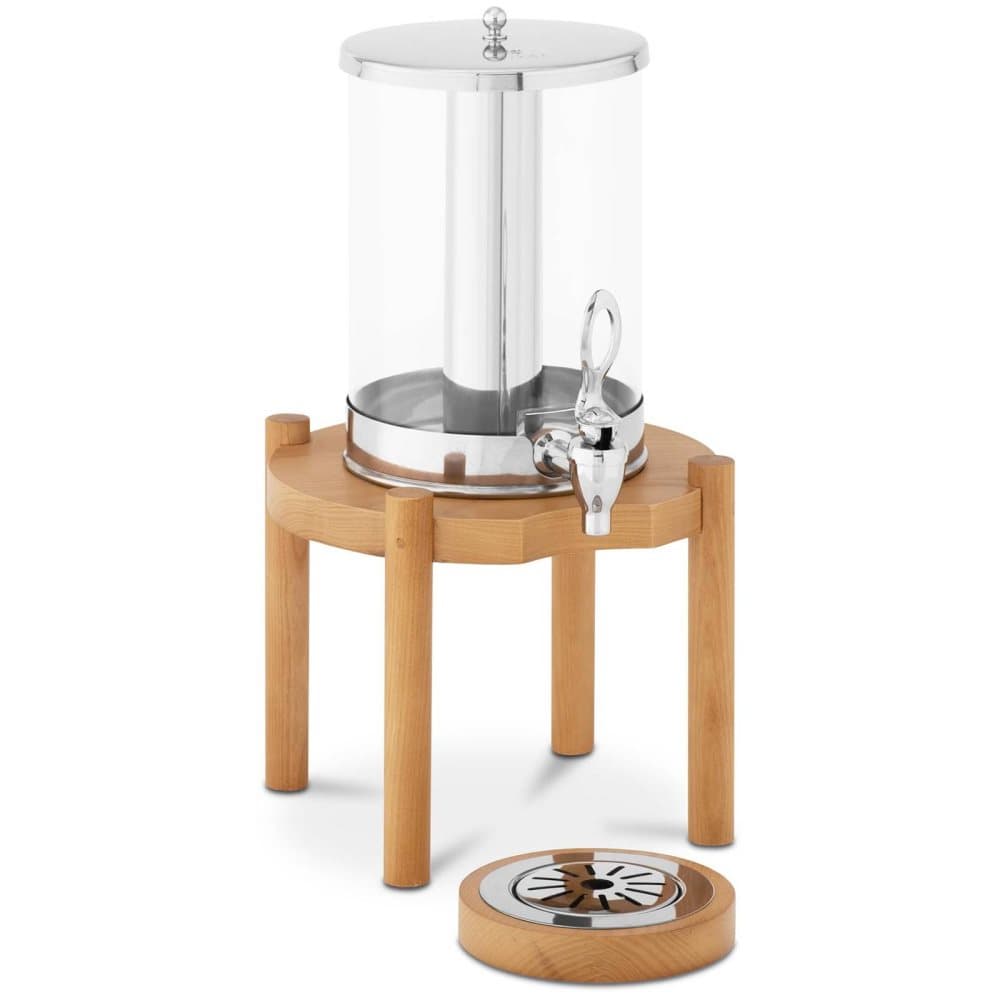 Royal Catering Juicedispenser - 7 L - Kylsystem - Träställ