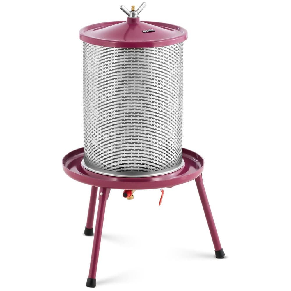 Royal Catering Hydropress - rostfritt stål/järn - 40 l - 3 bar - inkl. 5 pressdukar - Royal Catering