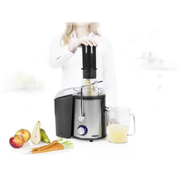 Juicer - PRINCESS - Juicextraktor 01.203040.01.002 - 700 W - Svart, silver