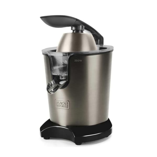BLACK+DECKER BXCJ350E Citrus Juicer 350W professionell spak, 650 ml tank