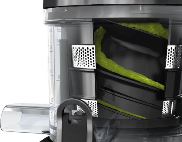 Bosch MESM500W VitaExtract - Slow Juicer - Musta Valkoinen