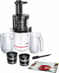 Pikkukuva 1 / 9: Bosch MESM500W VitaExtract - Slow Juicer - Musta Valkoinen