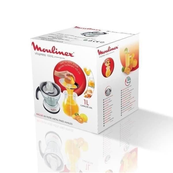MOULINEX - Citruspress - 1 L - 25W - Vitapress - vit/grå - PC302B10