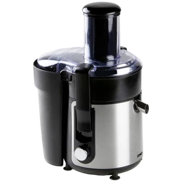 DOMO Juicextraktor DO9236J 600 W, 800 W svart, rostfritt stål
