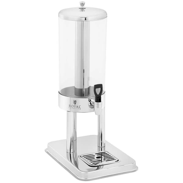 Royal Catering Juicedispenser - 5,5 L - med kylsystem - rostfritt stål/plast - Royal Catering