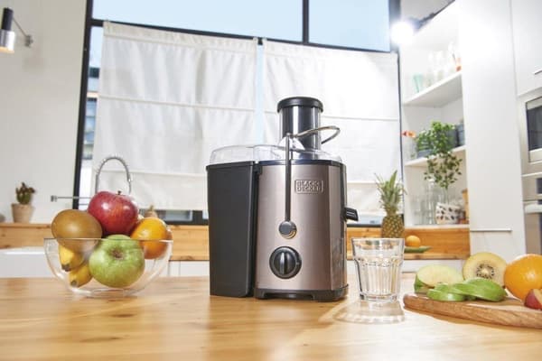 Juicer Black+Decker BXJE600E (600W; sort)