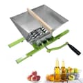 Miniatyrbild 1 av 4: XMTECH 7L Fruktkvarn Fruktkross Manuell fruktpress med vev i rostfritt stål för Apple Berry Mill