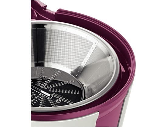 Bosch MES25C0 juicemaskin Centrifugal juicepress 700 W Körsbär, Transparent, Vit