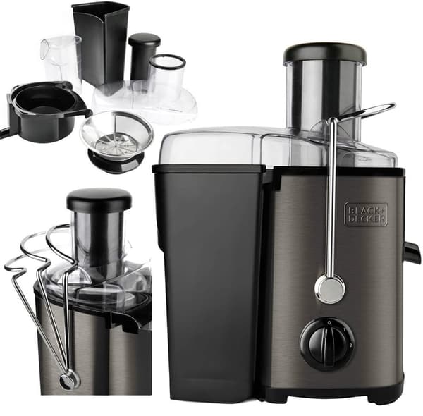 Juicer Black+Decker BXJE600E (600W; musta)