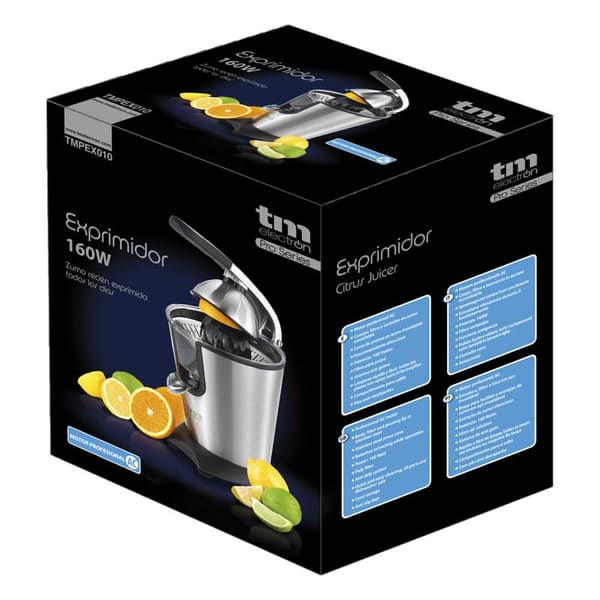 Tm Electron Ruostumaton Puristin Tmpex010 160w Hopeinen One Size / EU Plug