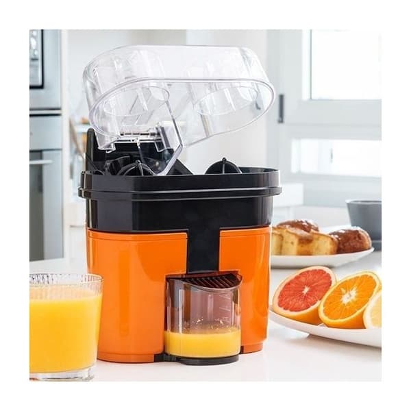 Elektrisk dubbel juicemaskin Easy Orange Juice Röd Svart