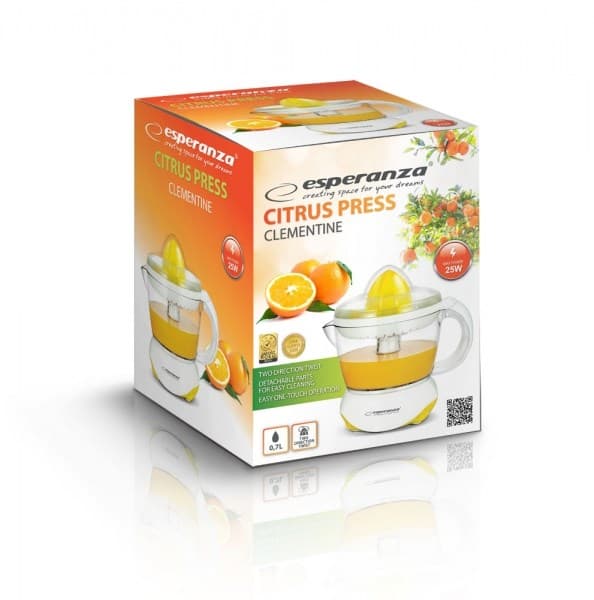 Esperanza EKJ001Y elektrisk citruspress