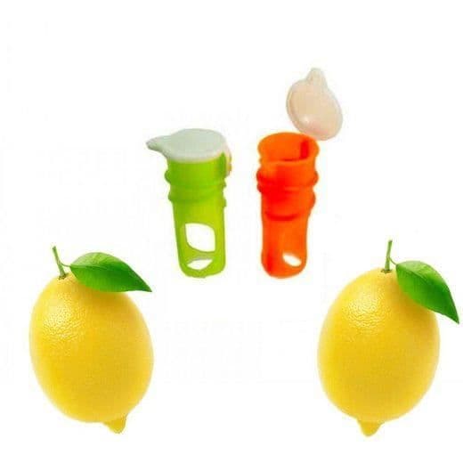 Citruspress - MAVURA - MAVURALiving - Set om 2 - Slumpmässig färg - Plast