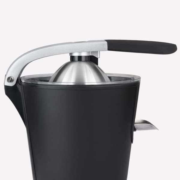 Citruspress - HKoeNIG - AGR82 - Elektrisk - 160 W - Tyst anordning - Mattsvart och rostfritt stål