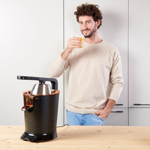 Taurus Easy Press 600 Centrifugal juicer 600 W Sort, Brun