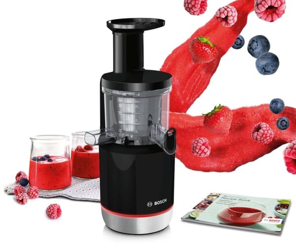 Bosch MESM731M juicemaskine Slow juicer 150 W Sort