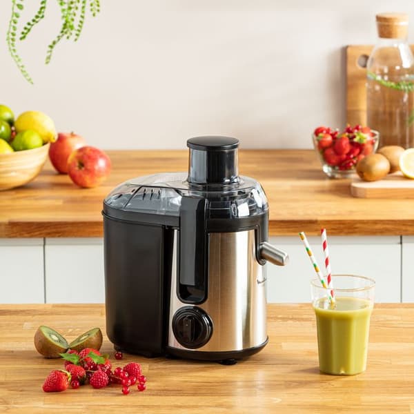 MOULINEX Frutelia plus metalljuicer 400W - 2 hastigheter Avtagbar massauppsamlare JU420D10