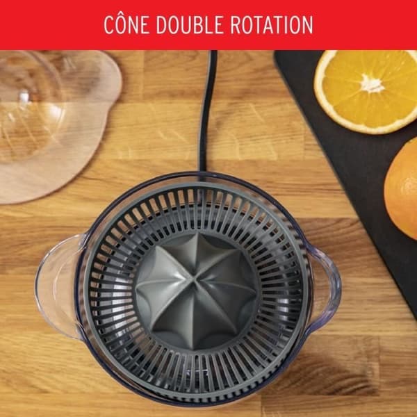 Moulinex Ultra Compact SVART Citrus Juicer 450ML PC120870