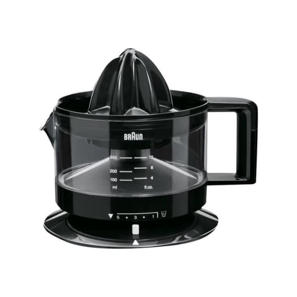 BRAUN Tribute Collection CJ 3000BK citruspress - 350 ml - 20 Watt - svart