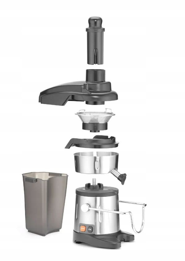 Juicemaskin HENDI 700W - Professionell, för Hårda Frukter och Grönsaker, 3000 varv/min, 120 kg/h