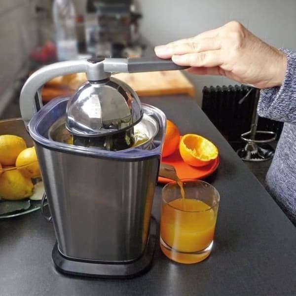 BLACK &amp; DECKER - Citruspress - 2 koner - 100W - grå - BXCJ100E