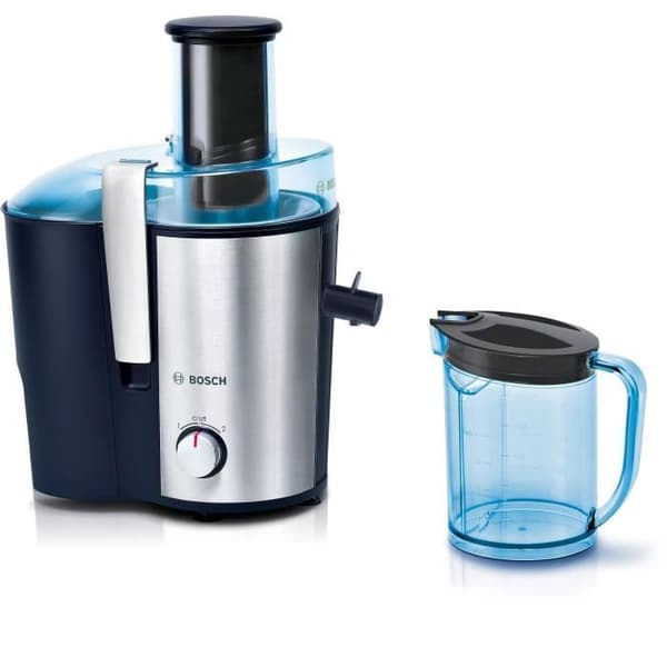 Centrifuger - BOSCH - MES3500 - Blå / silver - Kraftfull 700 watt motor - Stor, extra bred påfyllningsskorsten (73 mm)