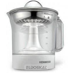 KENWOOD True JE290 citruspress - Rostfritt stålsil - Dubbelrotation - 1L - Vit och grå